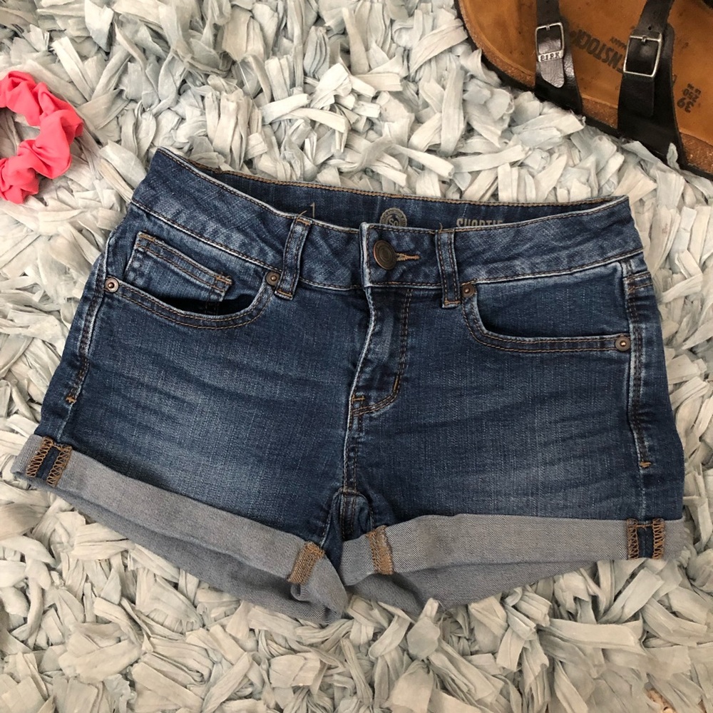 SO Shortie - Size 1 - Faded Jean Shorts